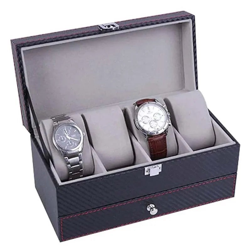 Boîte à bijoux et à montre chic pour homme